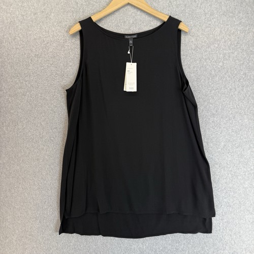 Eileen fisher black silk - fisher,