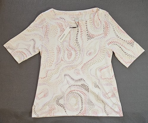 Nwt chico women medium - chico's, tee
