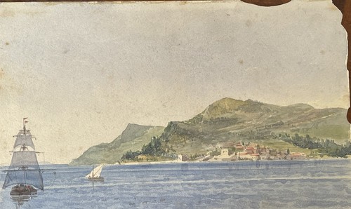 Antique watercolour - ,