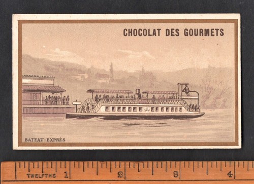 Steam powered ferry - powered, boat