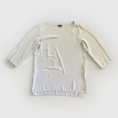 Eileen fisher 100 silk bateau - eileen,
