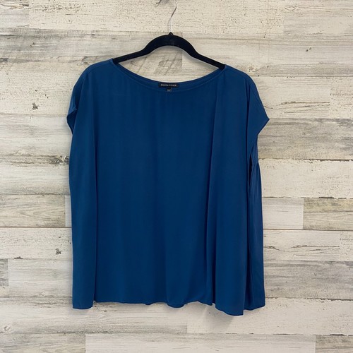 Eileen fisher silk blouse top - fisher,