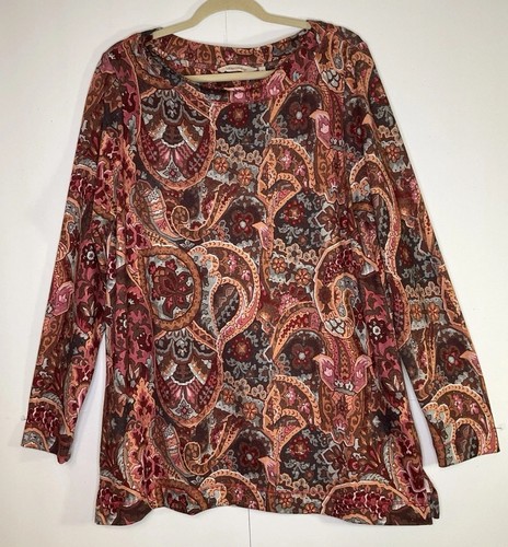 Soft surroundings ayrshire top - soft,