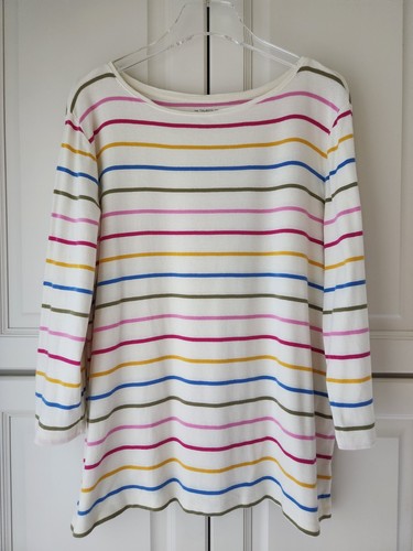 Talbots authentic stripe tee - talbots,