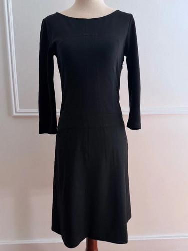 Theory black boat neck - theory,